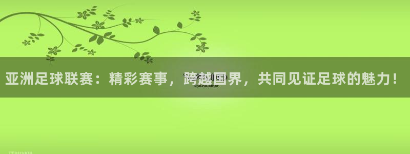 球派体育app下载官网最新版本安卓手机：亚洲足球联赛：精彩赛事，跨越国界，共同见